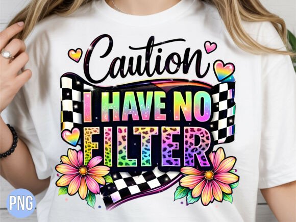 Download Caution No Filter Leopard Floral PNG - Premium Resources