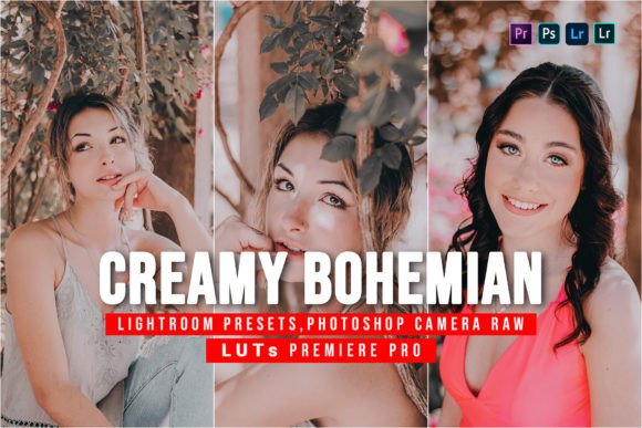 Download 5 Creamy Bohemian Presets and Luts - Bohemian presets Collection